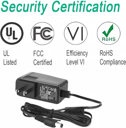 Power Adapter Supply for Yealink Voip Phone T54w T54S T52S T56A T57W...