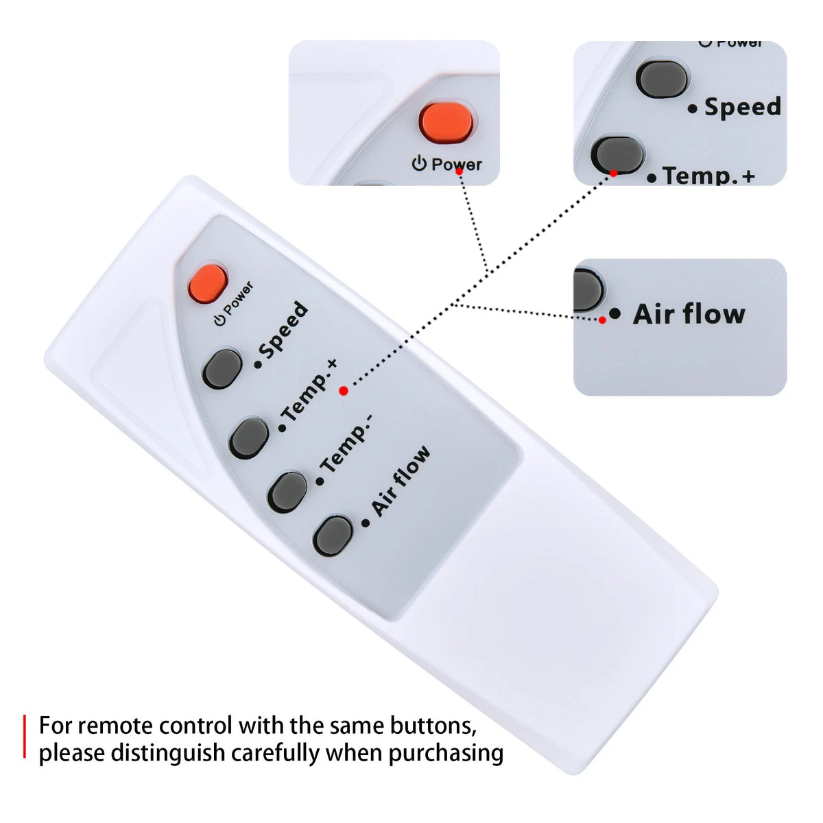 Remote Control For shinic Twin Window Fan BP6-9D