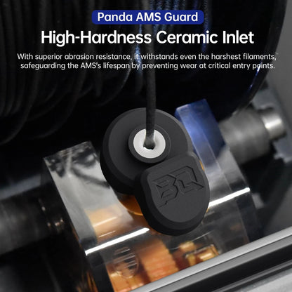 BIQU 4Pcs Panda AMS Guard, High-Hardness Ceramic Inlet for Bambu-Lab AMS...