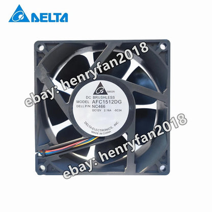 DELTA AFC1512DG Axial Fan DC 12V 2.16A 150*150*50MM 4-Pin Server Cooling Fan