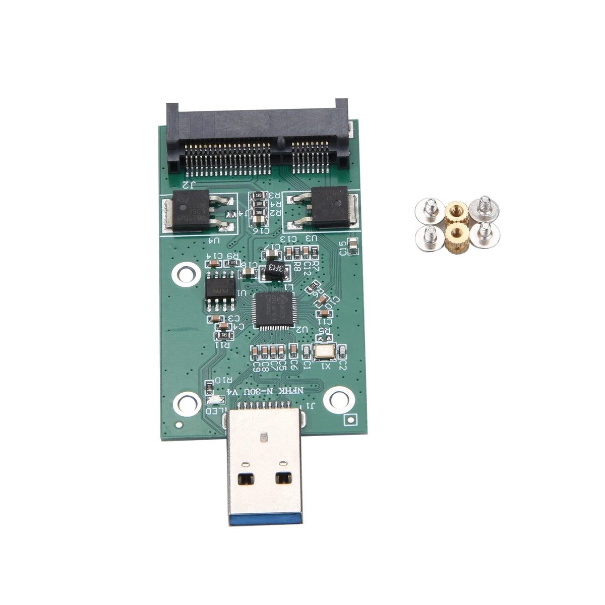 USB 3.0 to Mini PCIE mSATA SSD External Adapter mSATA To USB 3.0 SSD Converter