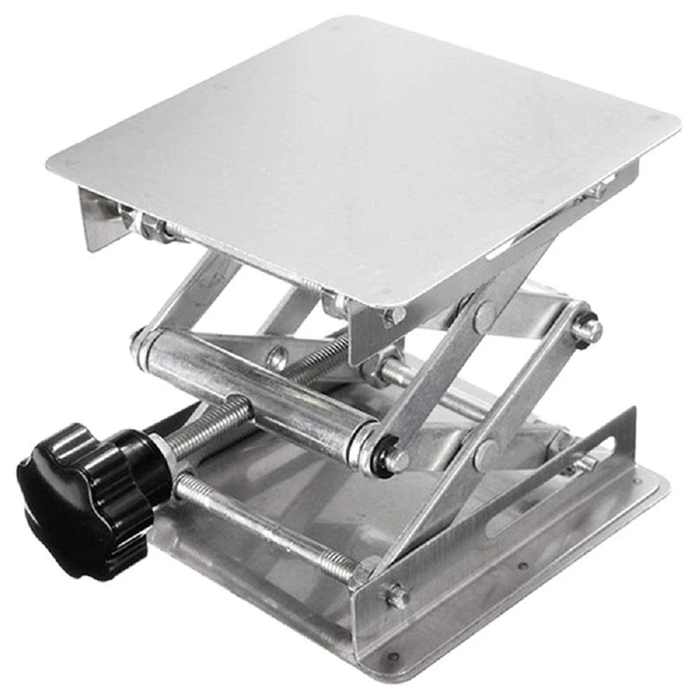 Stainless Steel Lab Jack Lift Stand Table Scissor Platform (6" 6x6 Inch