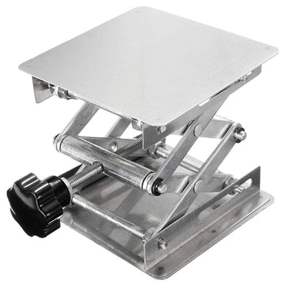 Stainless Steel Lab Jack Lift Stand Table Scissor Platform (6" 6x6 Inch