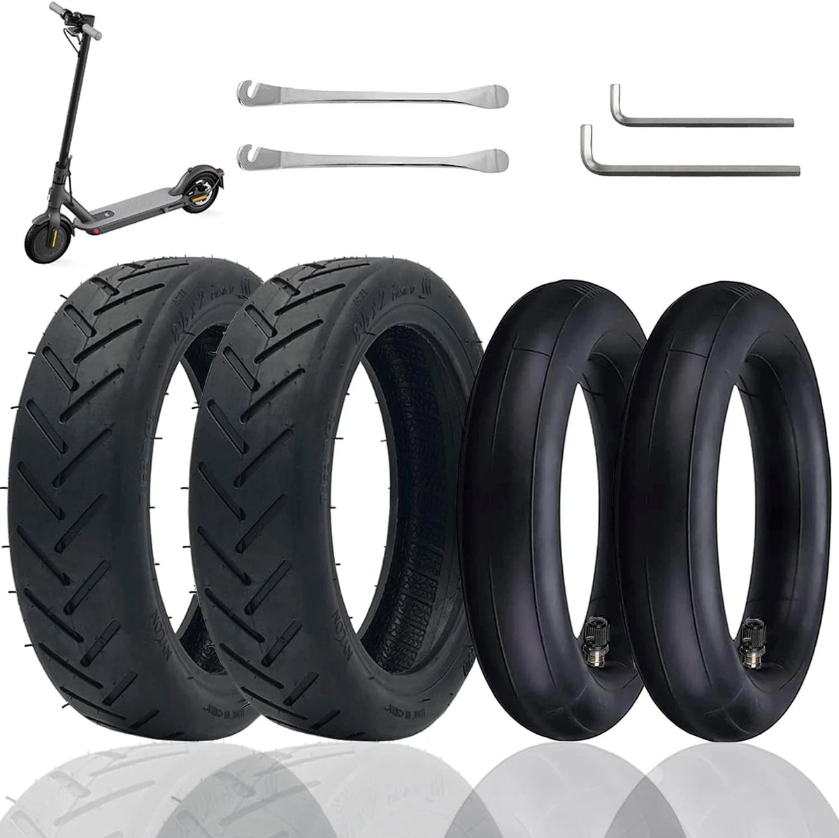 8.5'' Tire&Tube,8 1/2×2 Electric Scooter Tire 8.5, Inner&Outer 4 Pack