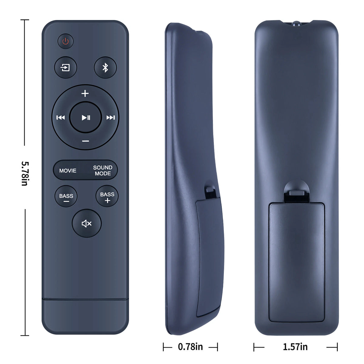 Replacement Remote Control For ONN 100043851 2.1 36" Soundbar System