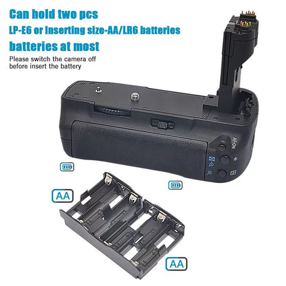 High Quality BG-E6 Vertical Battery Hand Grip for Canon EOS 5D Mark II 5DII 5D2