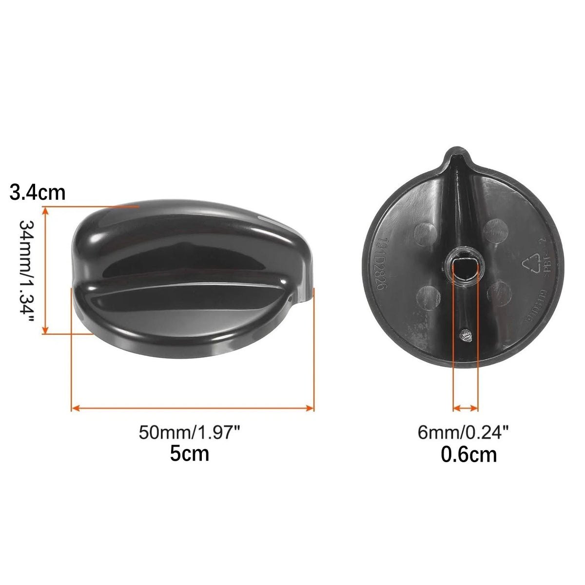 For GE Gas Range Stove Oven Burner Cooktop Control Knob Accessories WB03T10236