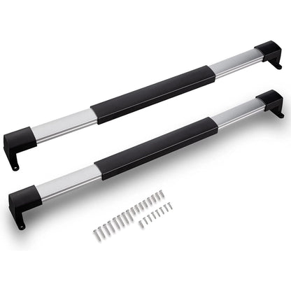 RV Screen Door Cross Bar Handle Universal, Adjustable from 1 Pack, Black