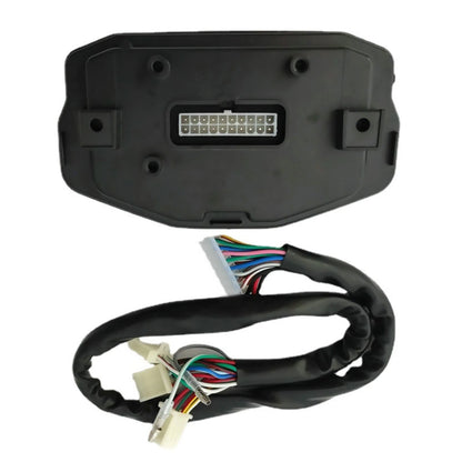 LCD Digital Motorcycle Odometer Speedometer Tachometer KM/H MPH Gauge Universal