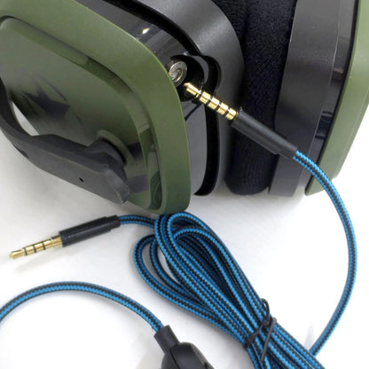 2m/78.7in Audio 3D Stereo Cable Wire Cord For Astro A10 A40 A30 Gaming Headset