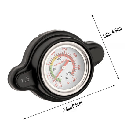 For Honda CRF450R 02-15 Radiator Cap 1.8HP w/Temp Gauge Reduces Coolant Loss