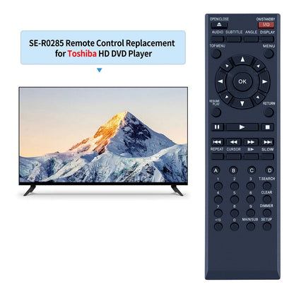 SE-R0285 Remote Control For Toshiba HD DVD PLAYER HD-A3KU HD-A3KC HD-A30 HD-A30K