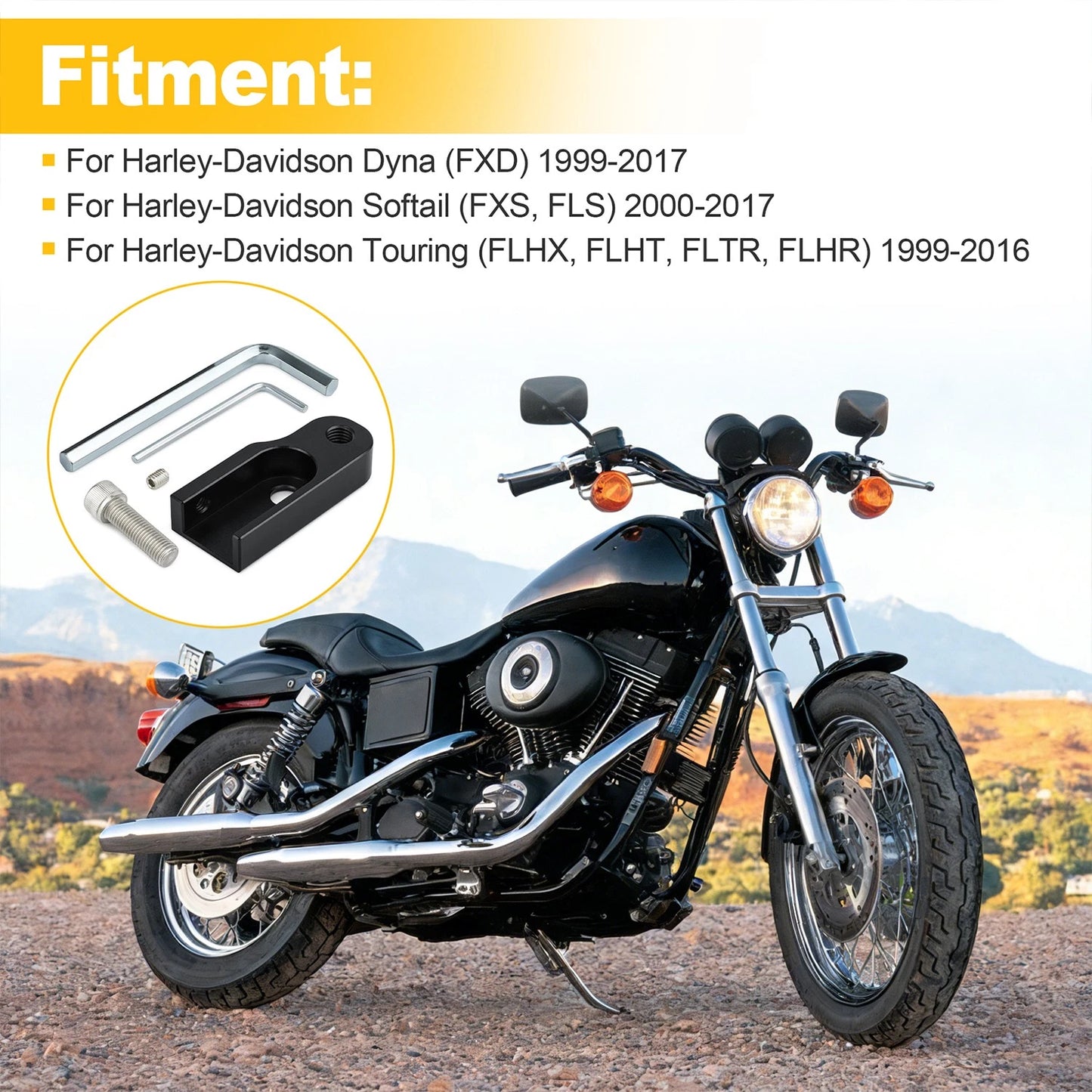 Neutral Shift Bracket Kit For Harley-Davidson Twin Cam 1999-2007
