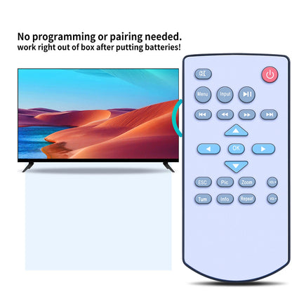 Replacement Remote Control For Unic Projector UC28 UC30 UC40 UC50 UC46