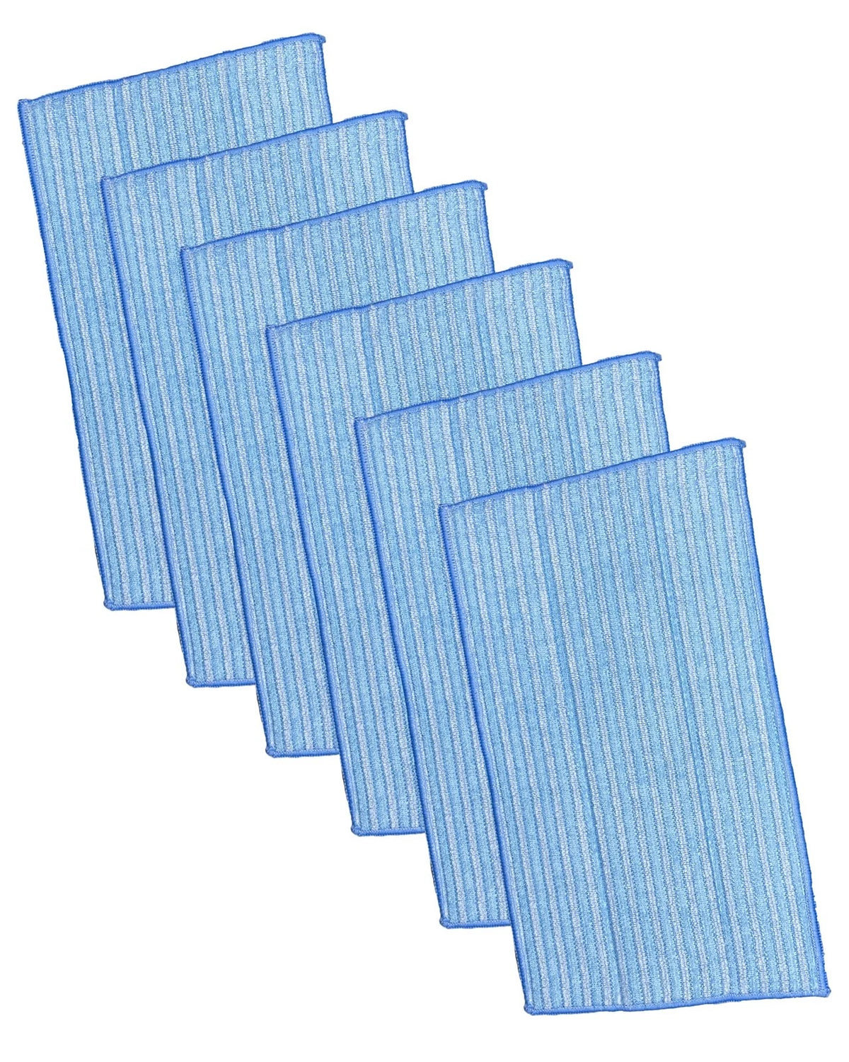 6 Pcs Ultra-Microfiber Steam Cleaning Pads for All HAAN FS, SI and MS Blue