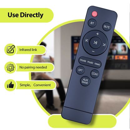 Remote Control For Sakobs TV Sound Bar System DS6402 DS6601 DS6405P DS6402L