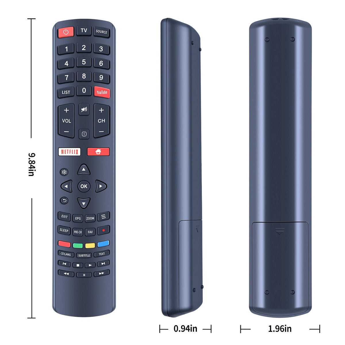 Replacement Remote Control For EVOLI KHDHF 55EV3550