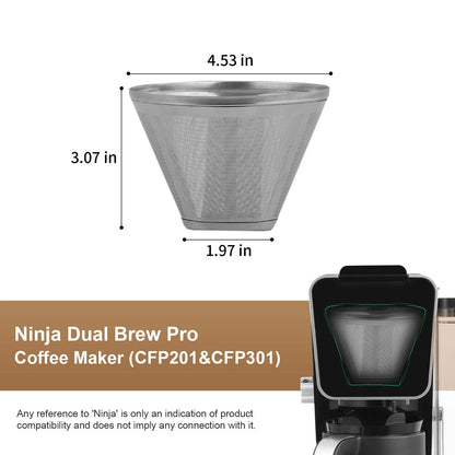 Reusable Coffee Filter Maker Filters, 304 1* stainless steel filter