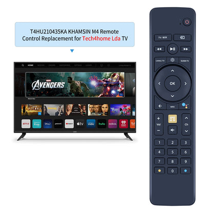 Remote Control For TimVision 2021 Decoder DVD T2 Android 4k with Voice