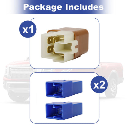 Trailer Hitch Tow Relay Kit For Nissan Armada 2005-2024 Titan 2004-2024