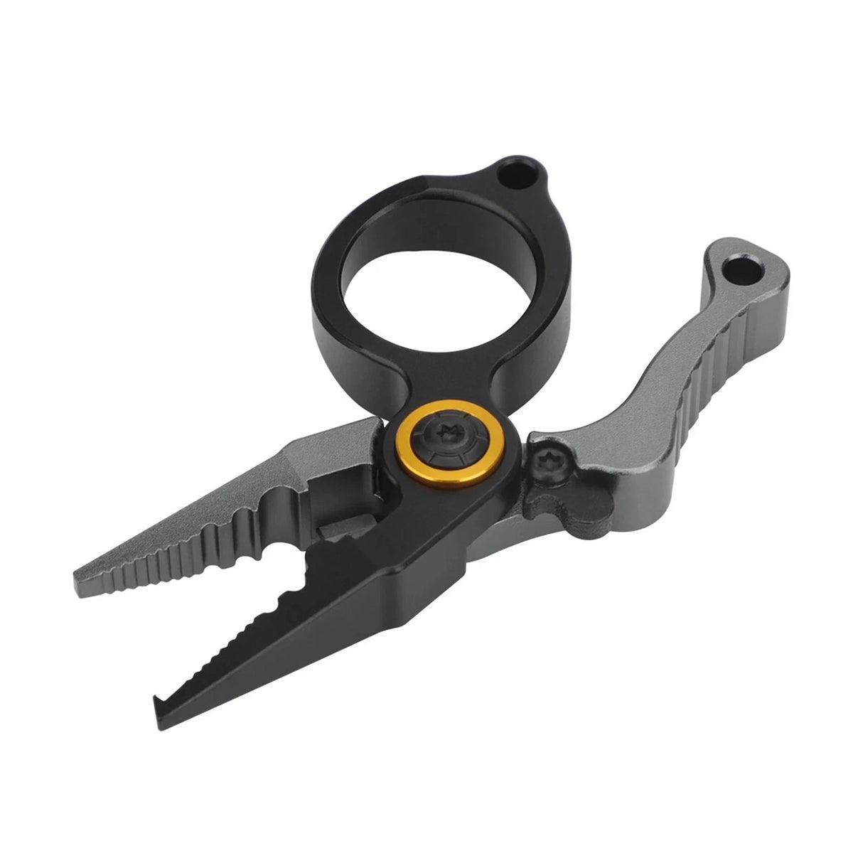 Durable Mini Fishing Pliers Scissors Line Cutter Hook Remover Split Ring Tool