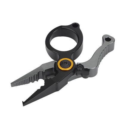 Durable Mini Fishing Pliers Scissors Line Cutter Hook Remover Split Ring Tool