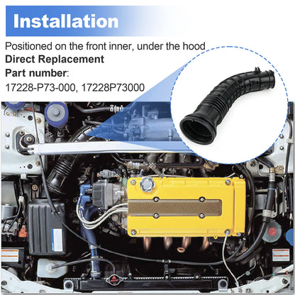 Air Intake Hose For Acura Integra Type-R DC2 DB8 1997-2001 17228-P73-000
