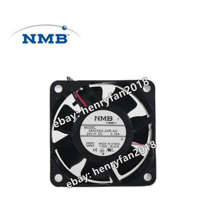 NMB Fan 06025SA-24R-AA DC 24V 0.15A 60*60*25MM Ball bearing Cooling Fan