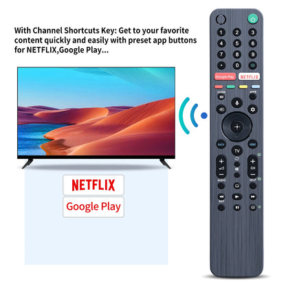 RMF-TX500P Voice Remote Control For Sony 4K Smart TV KD-85X9500G KD-55X8500G