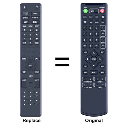 IR1081 Replace Remote Control For Christie Projector D12WU-H D13HD-HS D13WU-HS