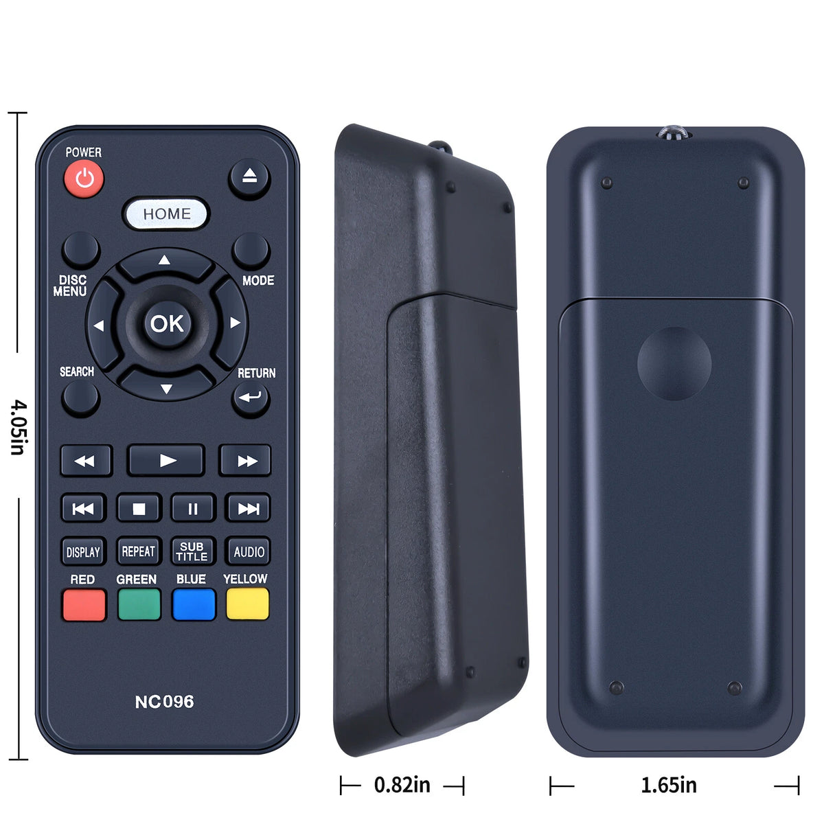 NC096 NC096UL Remote Control For Magnavox DVD Player MBP6700P MBP6700P/F7