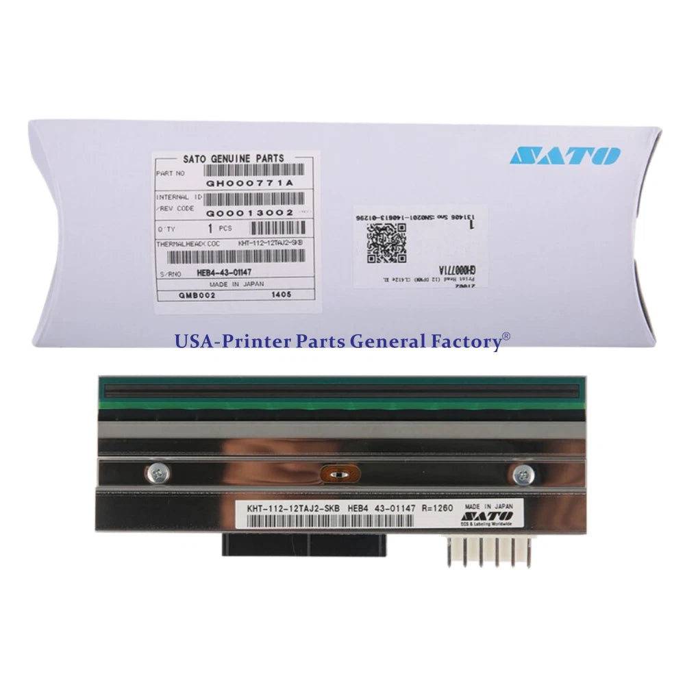 WM8400720 Printhead For Sato M84pro Thermal Label Printer 600dpi High quality