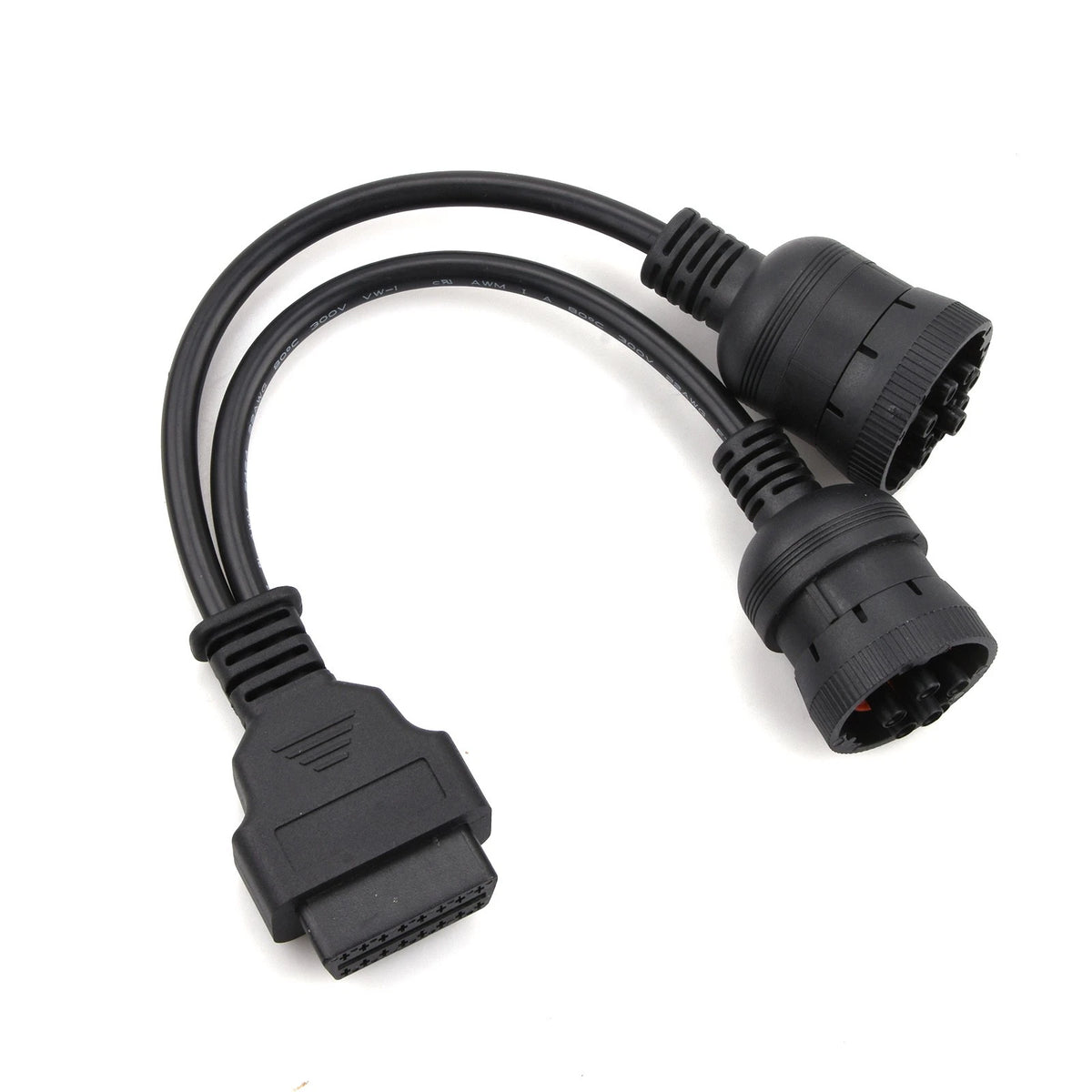 6+9 Pin Y cable-I Truck Heavy Duty Diagnostic Cable Adapter Scanner Connector