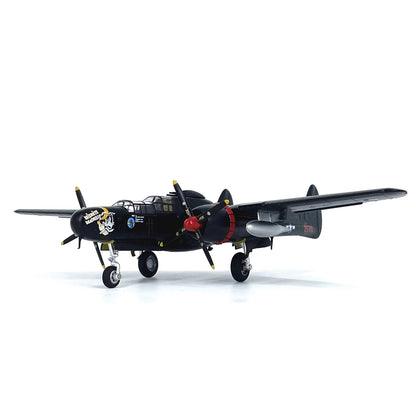 1/72 Scale WWII USA Air Force P-61B Black Widow Fighter Finished Model Gift