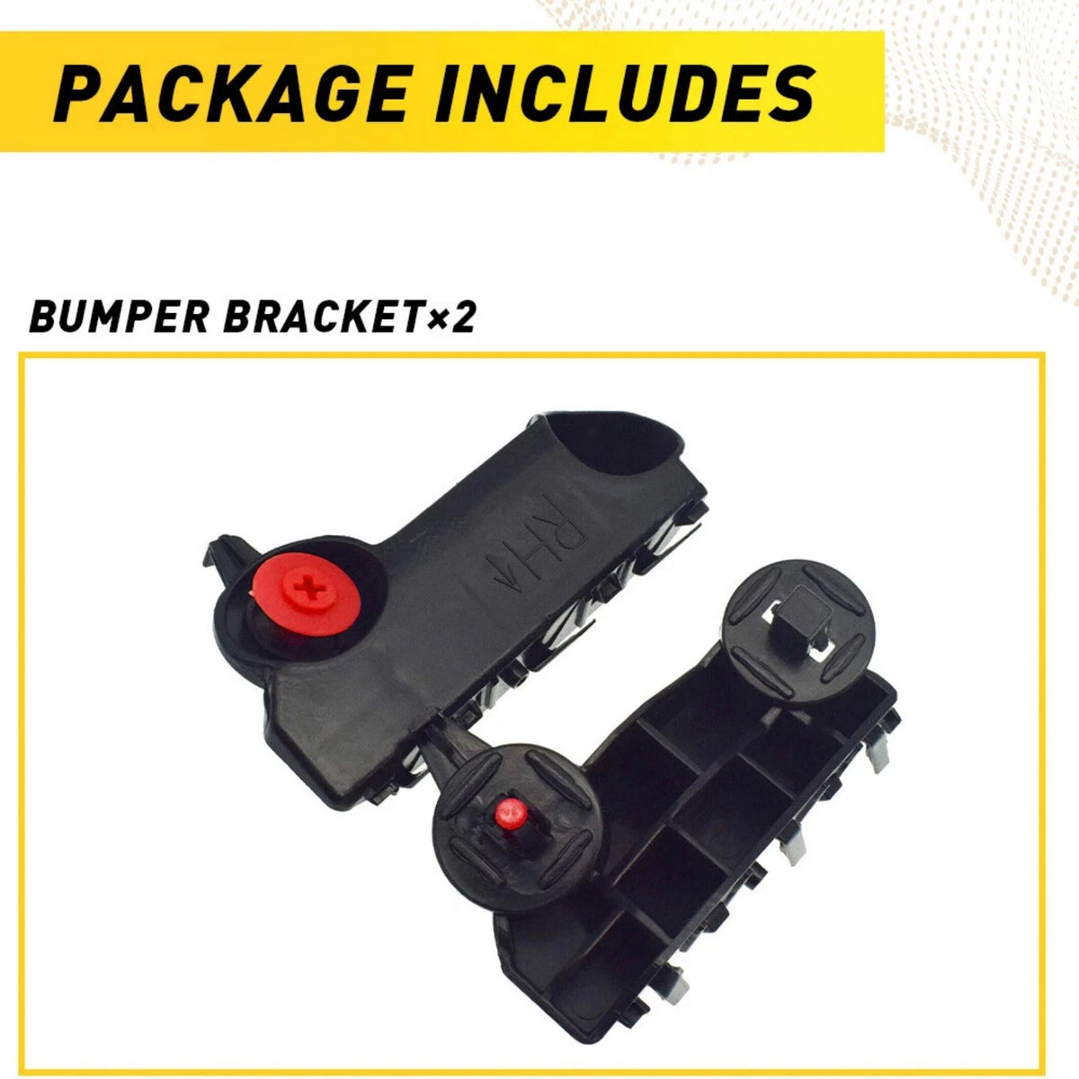 For Nissan Altima 2019-2021 Front Bumper Mounting Brackets 622216CA0A 622206CA0A