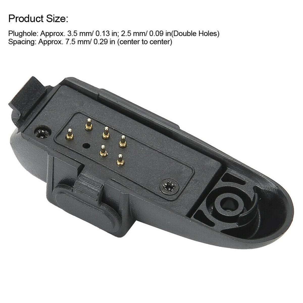 Walkie Talkie Headset 3.5mm 2.5mm Adapter For Baofeng BF‑A58 BF‑UV9R UV‑9R Plus
