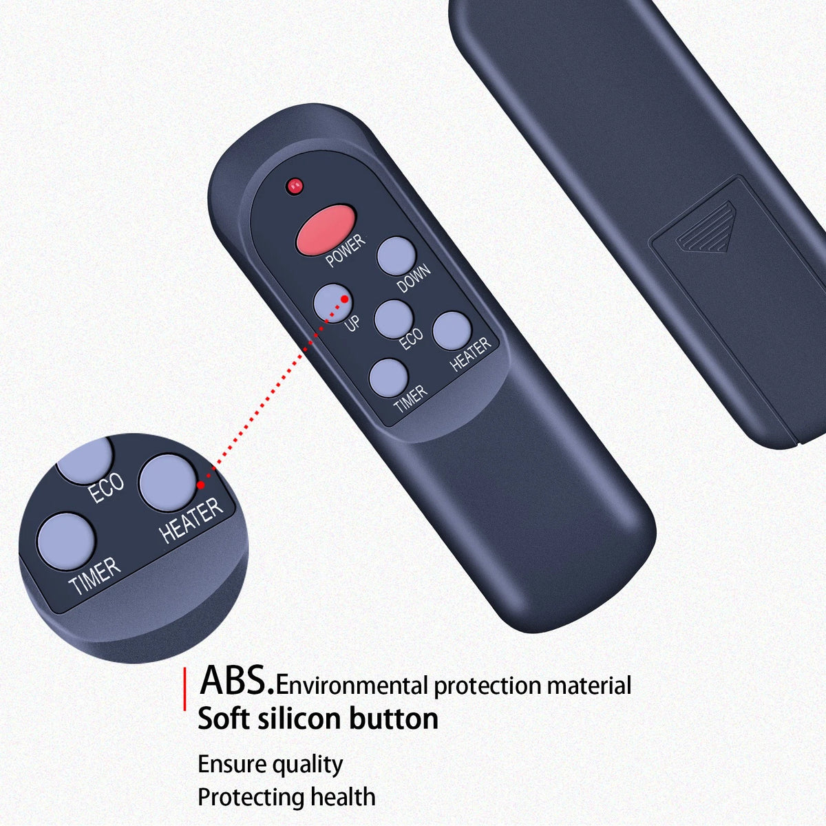 Remote Control For Lifesmart Lifelux 8 Element Electric Space Heater