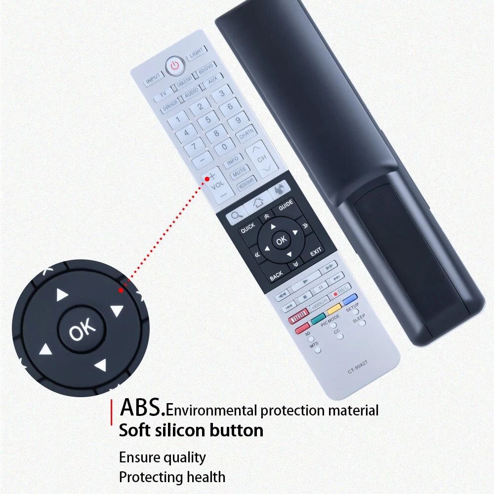 CT-90427 For Toshiba TV Remote Control 58L7350U 65L7350U 58L9300U 65L9300U