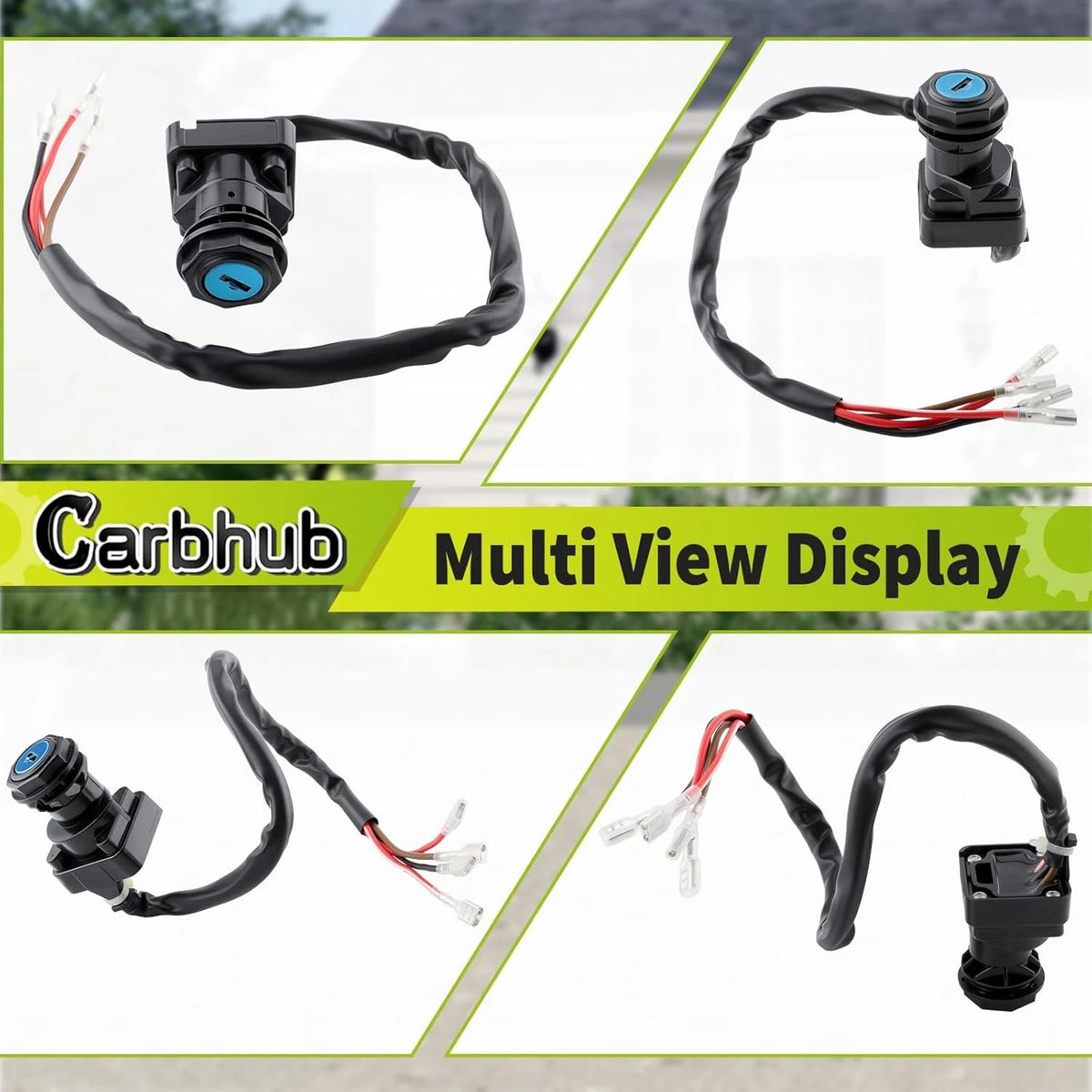 Carbhub Ignition Key Switch for Sportsman 335 500 4X4 Polaris Xpress 300...