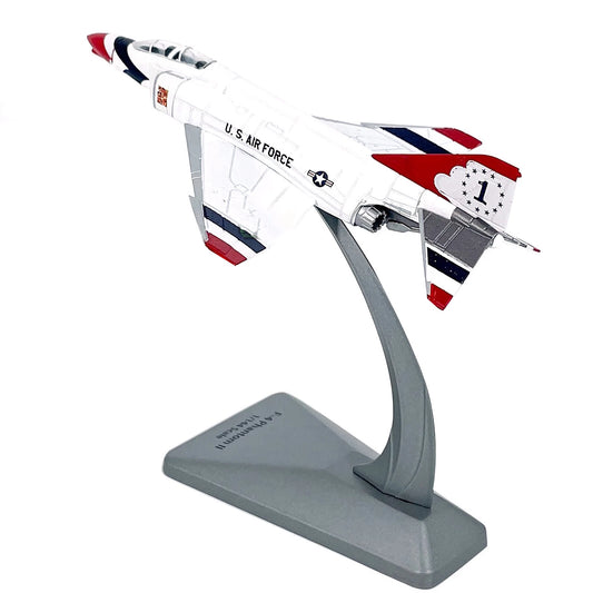 1/144 Scale Diecast Alloy US Air Force F-4 Phantom II Fighter Finished Model