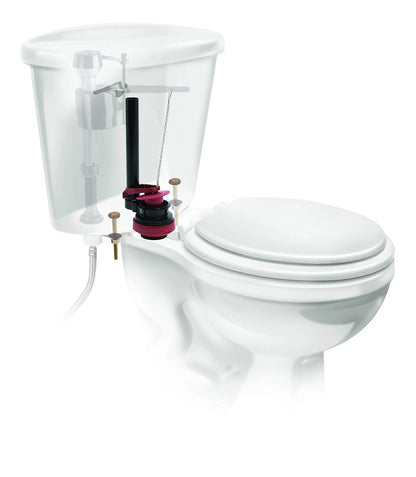 Fluidmaster 507AKP7 PerforMAX Universal High Performance 2 Inch, Black/Red