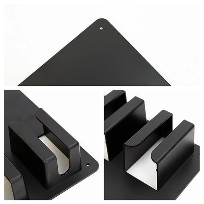 2Pcs Clipper Holders for Barbers, Barber Organizer, Hair 2 PCS, Black