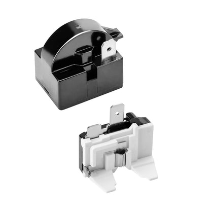 Starter Relay And Overload Protector 1 Pin 4.7 Ohm For Refrigerator Deep Freezer