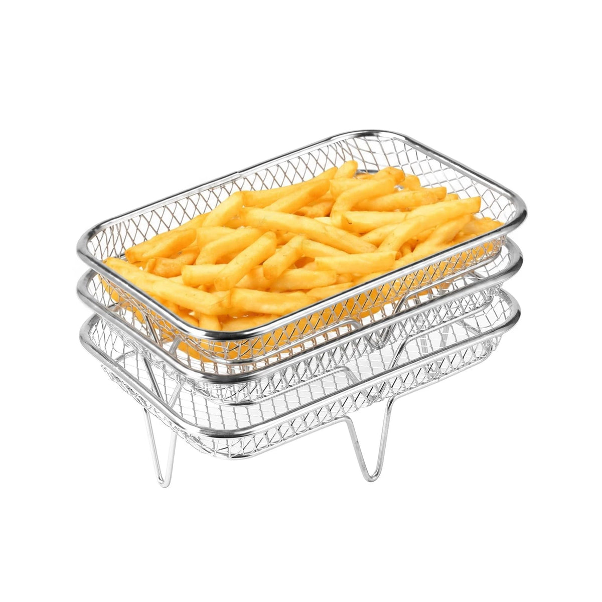 FikaNook 3PCS Different Heights Air Fryer 3PCS(different heights), Rectangle
