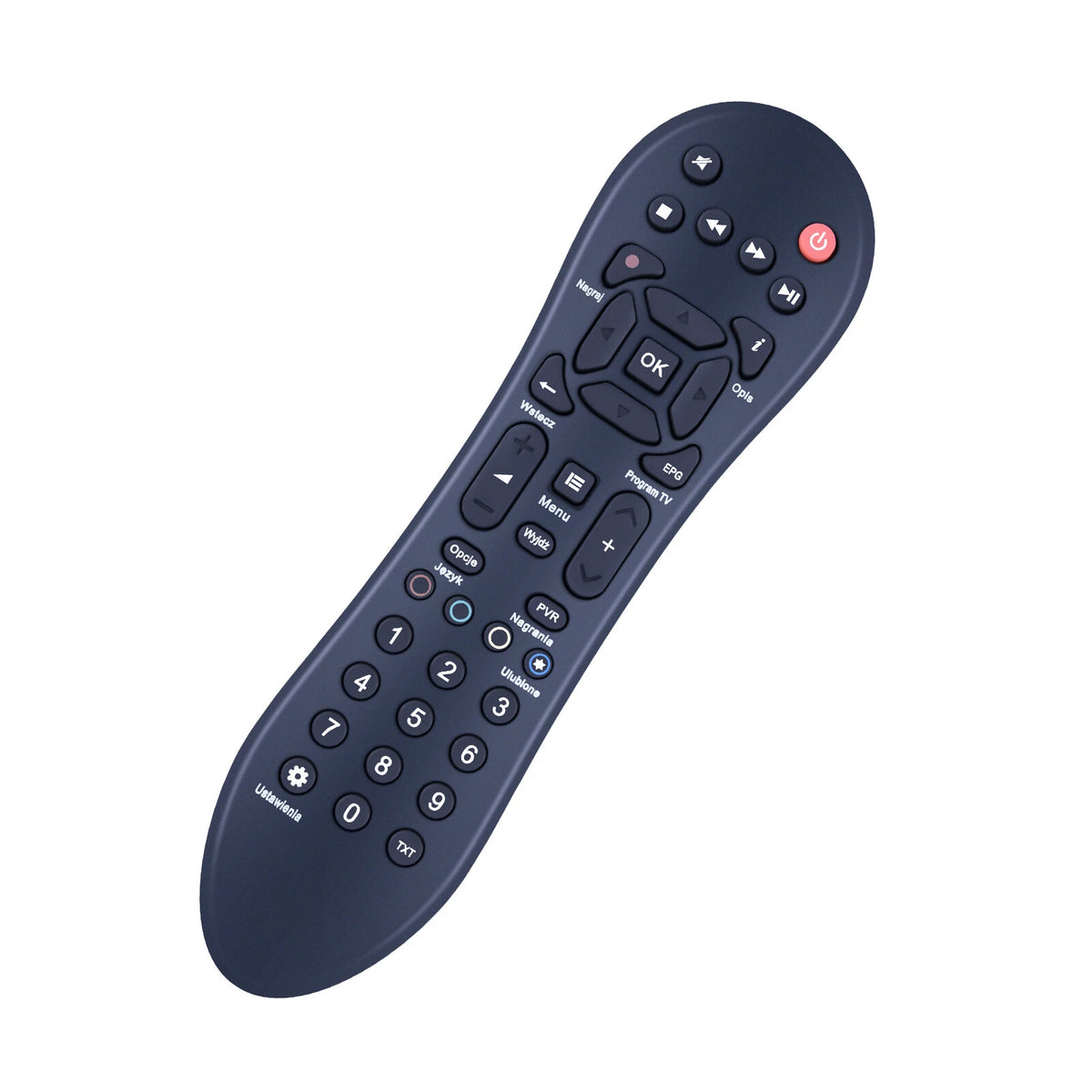 Replace Remote Control For Pilot Cyfrowy Polsat EvoBox HD3000 HD5000 HD6000