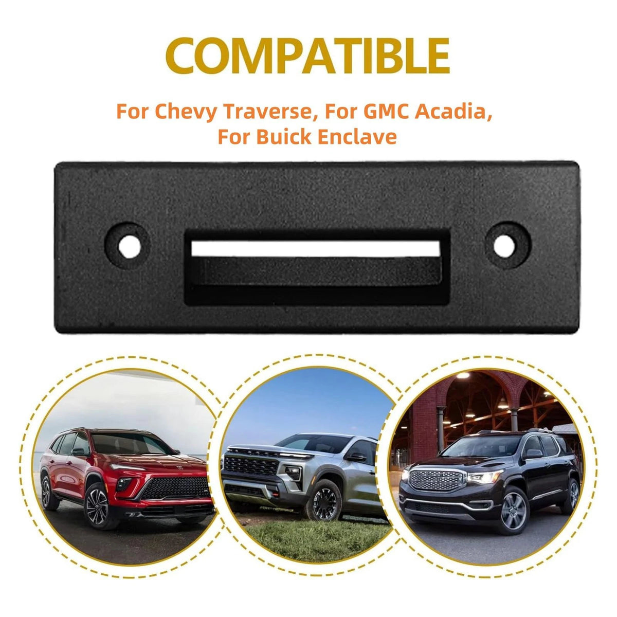 Redesigned Mounting Holes 84900118 Retainer Sunroof Lock Latch for Buick Enclave