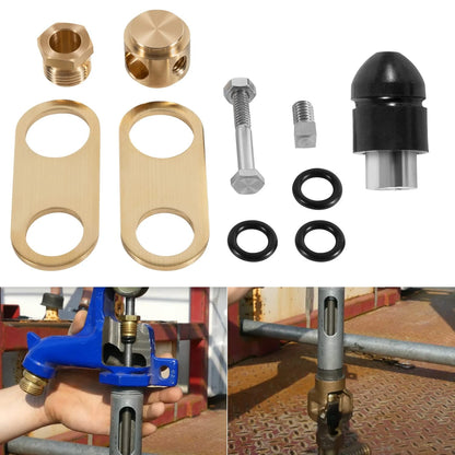 850 Sb Parts Kit Yard Water Hydrant Repair Rebuild & 8842 Plunger Black
