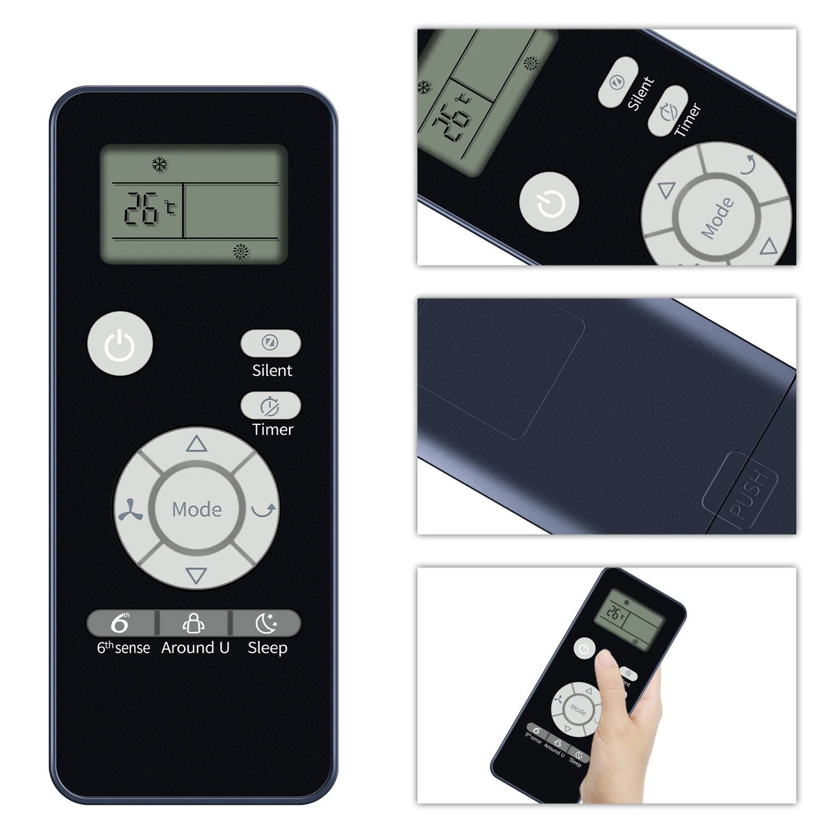Remote Control For Whirlpool Air Conditioner PACB29CO PACB29HP PACW212CO