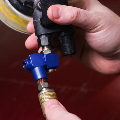1/4" Inch NPT 360° Swivel Air Hose Connector Pressure Adapter Pneumatic Tool