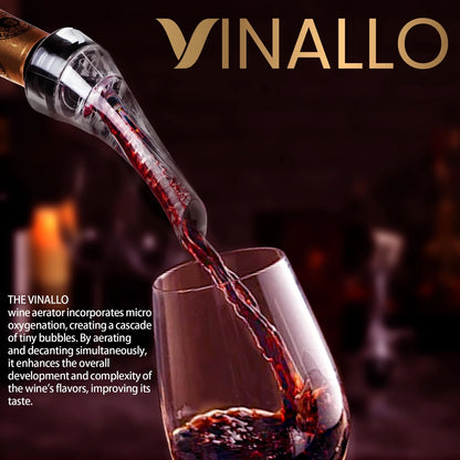 Wine Aerator Pourer Spout Diffuser - Decanter with small, Transparent